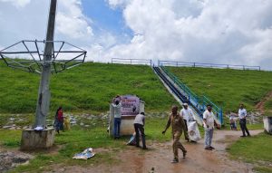 जल संरक्षण से जनभागीदारी तक, मल्हनिया जलाशय में गूंजा सेवा का संकल्प
