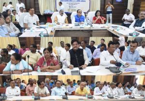 दुर्ग में आयोजित हुई उच्च स्तरीय बैठक दुर्ग में आयोजित हुई उच्च स्तरीय बैठक