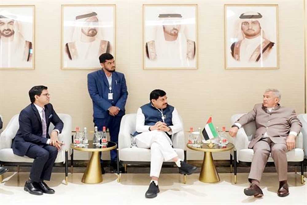 दुबई के वर्ल्ड ट्रेड सेंटर में आयोजित एआईएम कांग्रेस-2026 में मुख्यमंत्री ने की शिरकत