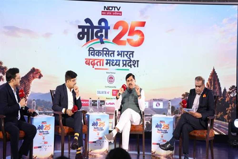 विकास दर में तेजी, निवेश का बढ़ता दायरा; नई रफ्तार से प्रगति कर रहा मध्यप्रदेश : डॉ. यादव विकास दर में तेजी, निवेश का बढ़ता दायरा; नई रफ्तार से प्रगति कर रहा मध्यप्रदेश : डॉ. यादव
