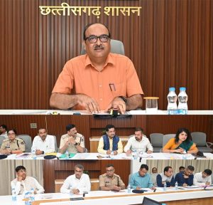 मुख्य सचिव की अध्यक्षता में रायपुर में आईटीएमएस के सुचारू संचालन को लेकर बैठक सम्पन्न हुई