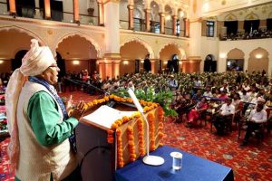 राज्यपाल मानसरोवर ग्लोबल विश्वविद्यालय के दीक्षांत समारोह में हुए शामिल