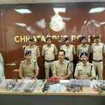 मध्यप्रदेश पुलिस की अवैध हथियारों के मामले में बड़ी कार्रवाई