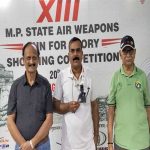 मध्यप्रदेश पुलिस के निरीक्षक राकेश कुमार कुशवाह ने राज्य स्तरीय निशानेबाजी प्रतियोगिता में जीता रजत पदक
