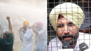 कांग्रेस के प्रदर्शन में हंगामा, राजा वड़िंग हिरासत में; चन्नी नदारद