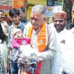 मंत्री  परमार ने बच्चों एवं माताओं से किया आत्मीय संवाद