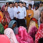 लखना, बेमता और बलौदीखुर्द का दौरा कर जताया संबल