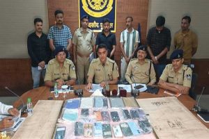 मुख्य सरगना सहित 6 साइबर ठग राजस्थान और बिहार से गिरफ्तार