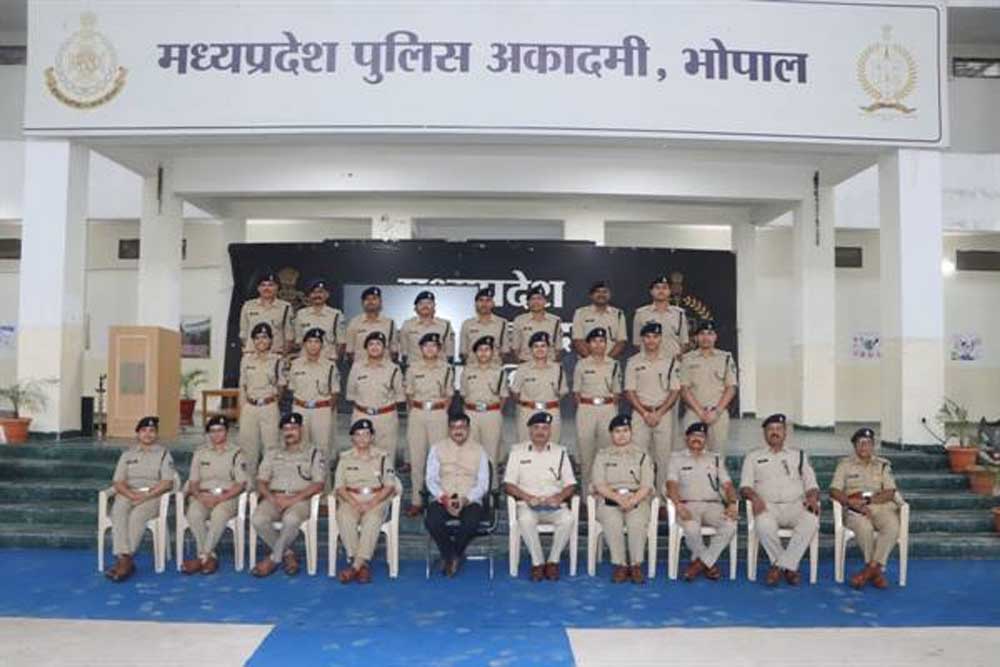मध्यप्रदेश पुलिस अकादमी में 46वें उप पुलिस अधीक्षक बैच के बुनियादी प्रशिक्षण का शुभारंभ