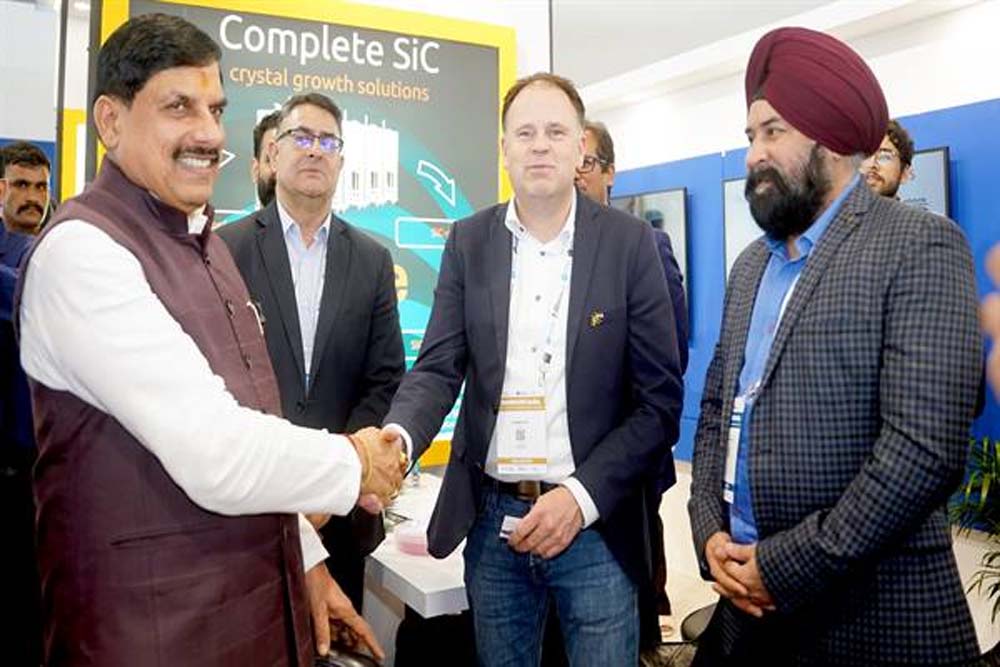सेमीकॉन इंडिया-2026 में मुख्यमंत्री डॉ. यादव ने सेमीकंडक्टर कंपनियों से किया संवाद सेमीकॉन इंडिया-2026 में मुख्यमंत्री डॉ. यादव ने सेमीकंडक्टर कंपनियों से किया संवाद