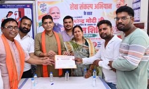 सेवा संकल्प अभियान- बलौदाबाजार-भाटापारा में वृहद रक्तदान शिविर का आयोजन