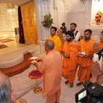 अयोध्या में सीएम योगी ने बजरंगबली का लिया आशीर्वाद, रामलला के दरबार में टेका माथा
