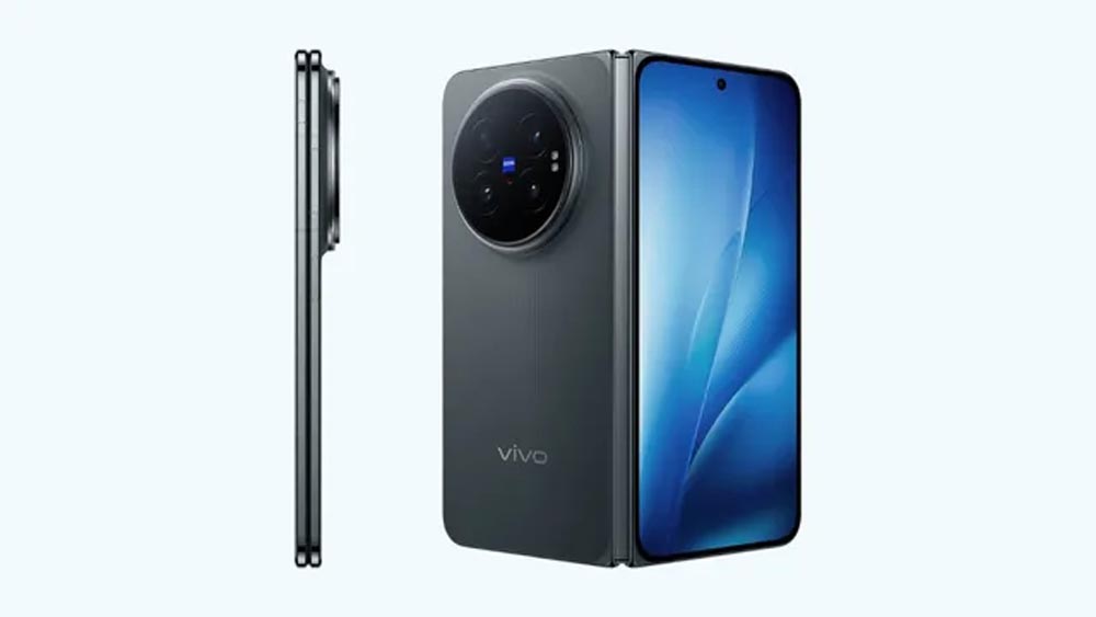 Vivo X Fold 6 की भारत में एंट्री, 200MP कैमरा और 6900mAh बैटरी से लैस; कीमत ₹2.19 लाख Vivo X Fold 6 की भारत में एंट्री, 200MP कैमरा और 6900mAh बैटरी से लैस; कीमत ₹2.19 लाख