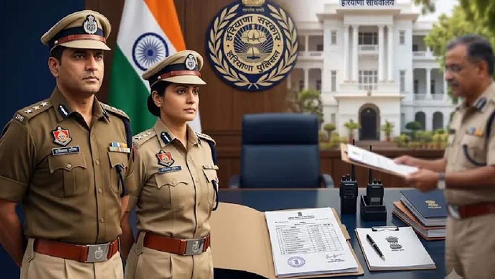 Haryana Police Transfer: जींद के SP बदले, CID और ATS समेत कई विभागों में नई तैनाती Haryana Police Transfer: जींद के SP बदले, CID और ATS समेत कई विभागों में नई तैनाती