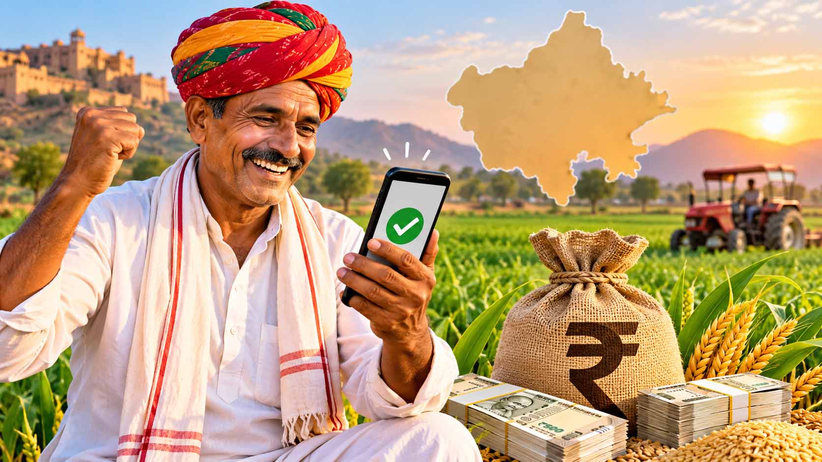 राजस्थान के 6 सूखा प्रभावित जिलों के किसानों को बड़ी राहत, बीमा कंपनियों ने जारी किए 318 करोड़ रुपये राजस्थान के 6 सूखा प्रभावित जिलों के किसानों को बड़ी राहत, बीमा कंपनियों ने जारी किए 318 करोड़ रुपये
