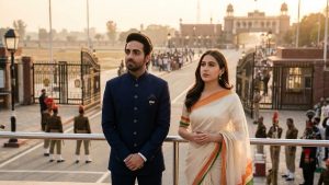 वाघा बॉर्डर पर आतिफ असलम के गाने से दब गई आयुष्मान-सारा की आवाज, वायरल हुआ वीडियो