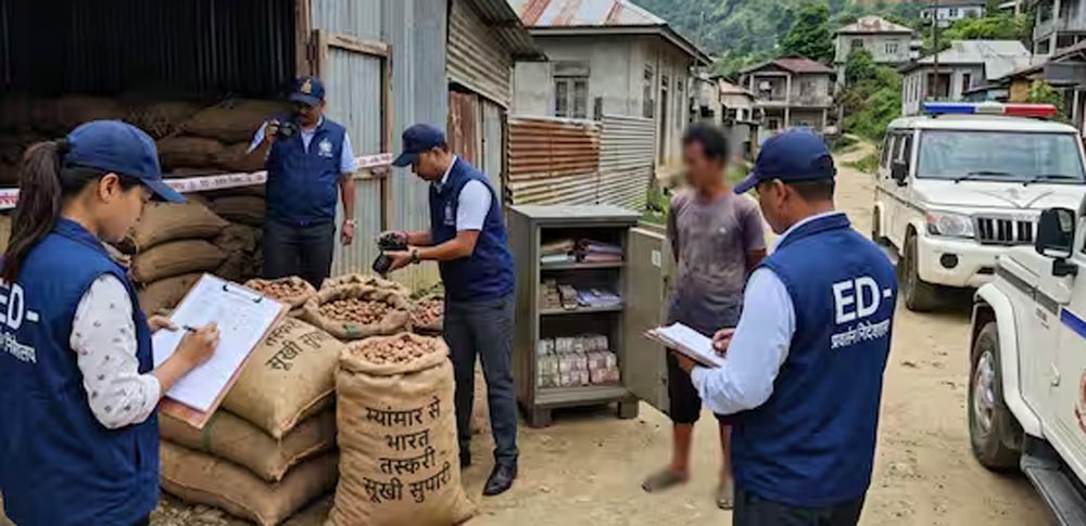 म्यांमार से भारत तक सुपारी तस्करी का नेटवर्क, यूपी समेत कई राज्यों में फैले सिंडिकेट की जांच तेज