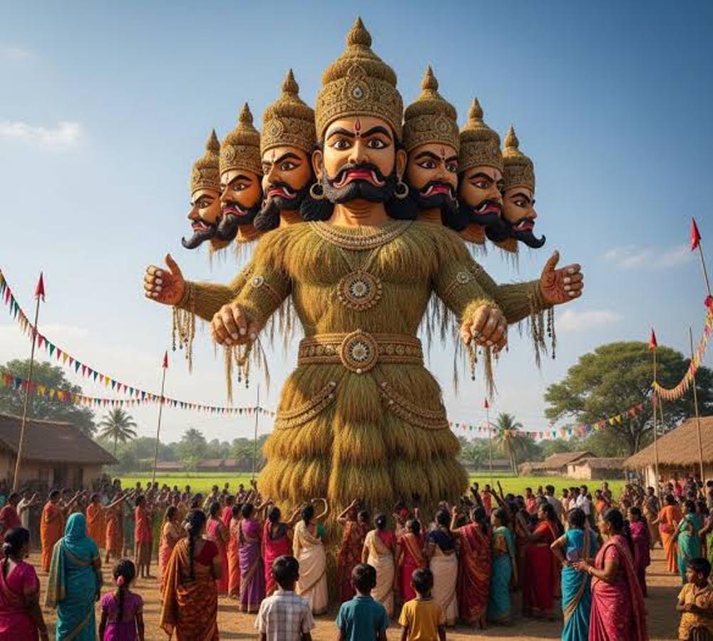 दशहरा पर पटना में दिखेगा भव्य नजारा, 90 फीट रावण और इको-फ्रेंडली आतिशबाजी होंगे आकर्षण दशहरा पर पटना में दिखेगा भव्य नजारा, 90 फीट रावण और इको-फ्रेंडली आतिशबाजी होंगे आकर्षण