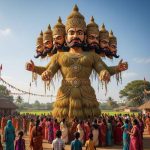 झारखंड की राजधानी में दशहरे की भव्य तैयारी, रावण-कुंभकर्ण-मेघनाथ के पुतलों के साथ होगा लेजर शो