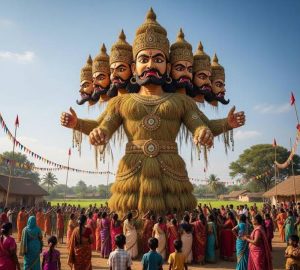 झारखंड की राजधानी में दशहरे की भव्य तैयारी, रावण-कुंभकर्ण-मेघनाथ के पुतलों के साथ होगा लेजर शो