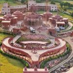 बिना लोहा-स्टील के तैयार हो रहा संत रविदास लोक, नागर शैली की भव्य इमारत का निर्माण अंतिम चरण में बिना लोहा-स्टील के तैयार हो रहा संत रविदास लोक, नागर शैली की भव्य इमारत का निर्माण अंतिम चरण में