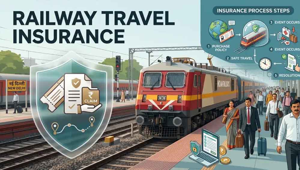 IRCTC Travel Insurance: 45 पैसे में मिलेगा ₹10 लाख तक का कवर, जानें कैसे उठाएं लाभ