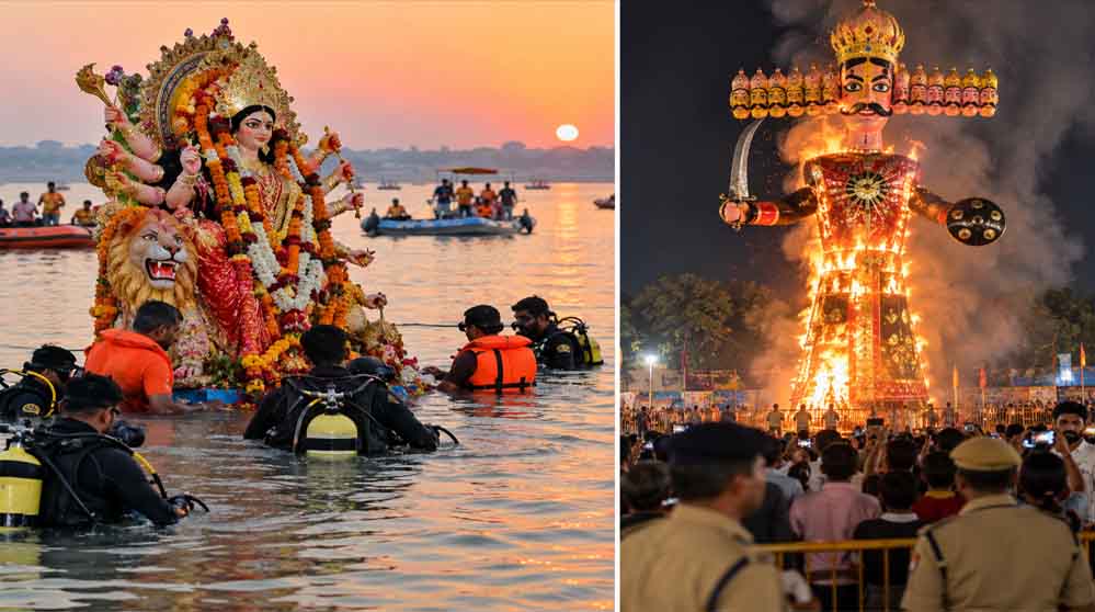 दशहरे पर संकरी गलियों में नहीं होगा रावण दहन, दुर्गा विसर्जन के लिए भोपाल प्रशासन के सख्त निर्देश दशहरे पर संकरी गलियों में नहीं होगा रावण दहन, दुर्गा विसर्जन के लिए भोपाल प्रशासन के सख्त निर्देश