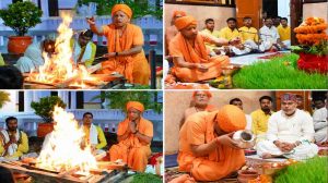 गोरखनाथ मंदिर में नवमी की तिथि पर सोमवार पूर्वाह्न सीएम योगी करेंगे कन्या पूजन