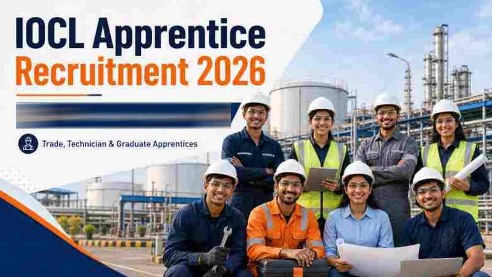 IOCL Apprentice Recruitment: बिना परीक्षा मेरिट से होगा चयन, 58 पदों पर निकली भर्ती