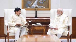 CM डॉ. यादव ने PM मोदी से की मुलाकात, ग्लोबल इन्वेस्टर्स समिट-2027 के लिए किया आमंत्रित