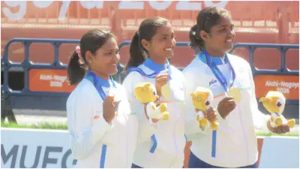अंकिता-कीर्ति-कुमकुम की तिकड़ी ने रचा इतिहास, भारत को मिला पहला महिला रिकर्व गोल्ड