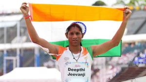 दीप्ति जीवनजी ने 400 मीटर रेस में जीता स्वर्ण, जैवलिन में प्रदीप को सिल्वर