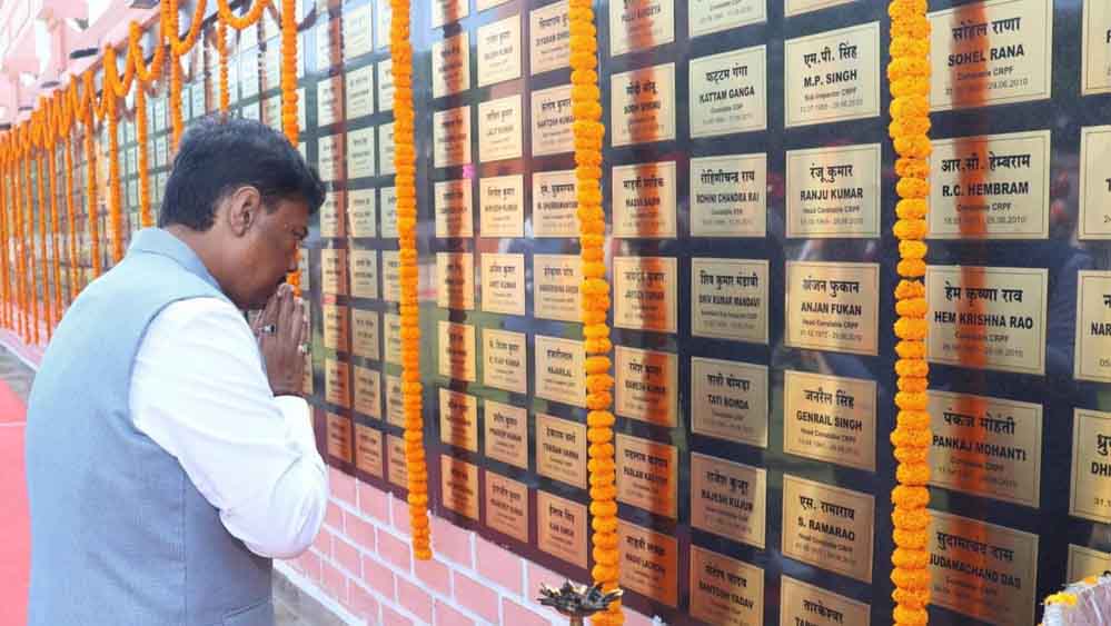 छत्तीसगढ़ में शांति और सुरक्षा के लिए जवानों का बलिदान अविस्मरणीय: वन मंत्री केदार कश्यप