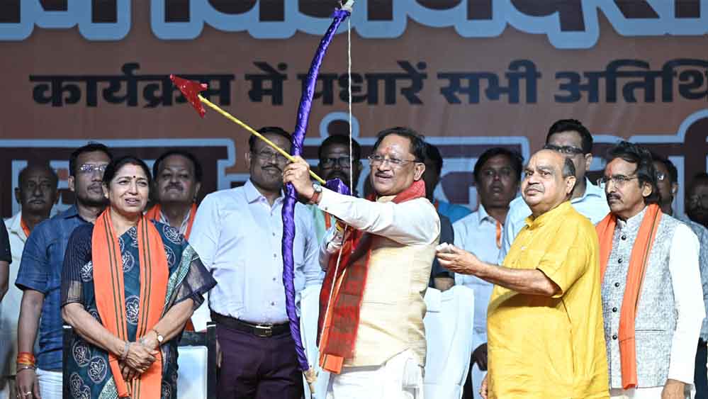 सत्य, न्याय और मानवता के पक्ष में खड़े रहना ही प्रभु श्रीराम के आदर्शों का वास्तविक अनुसरण : मुख्यमंत्री साय सत्य, न्याय और मानवता के पक्ष में खड़े रहना ही प्रभु श्रीराम के आदर्शों का वास्तविक अनुसरण : मुख्यमंत्री साय