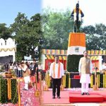 पुलिस स्मृति दिवस पर मुख्यमंत्री ने अमर शहीद जवानों को दी श्रद्धांजलि, शहीद परिवारों का किया सम्मान