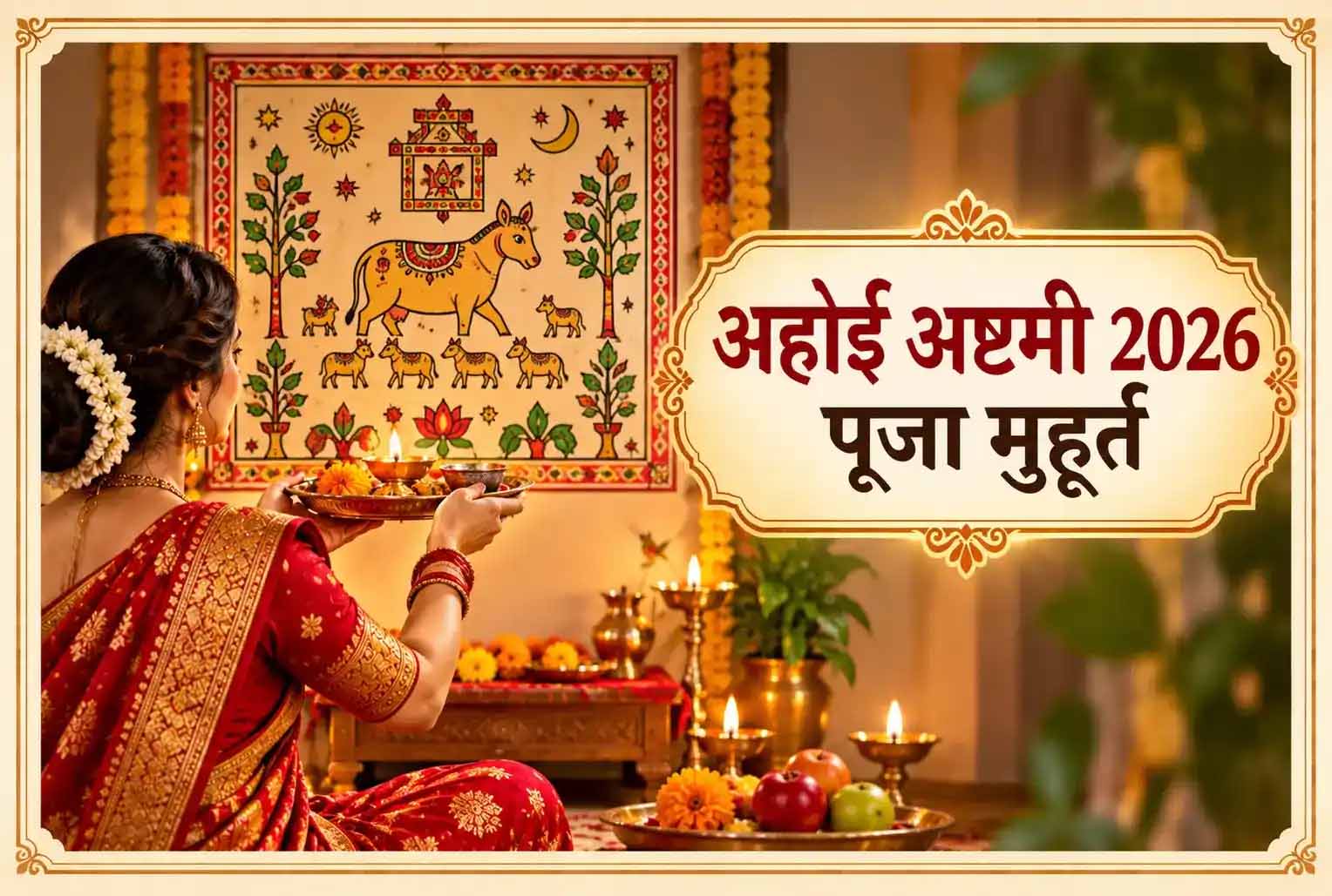 अहोई अष्टमी पर इस बार बन रहा खास संयोग, जानें शुभ मुहूर्त, पूजा विधि और व्रत कथा