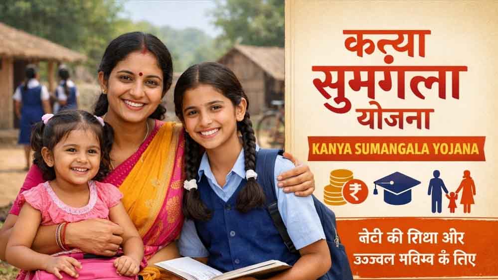 Kanya Sumangala Yojana: बेटियों को ₹25 हजार की आर्थिक मदद, कौन उठा सकता है योजना का लाभ? Kanya Sumangala Yojana: बेटियों को ₹25 हजार की आर्थिक मदद, कौन उठा सकता है योजना का लाभ?