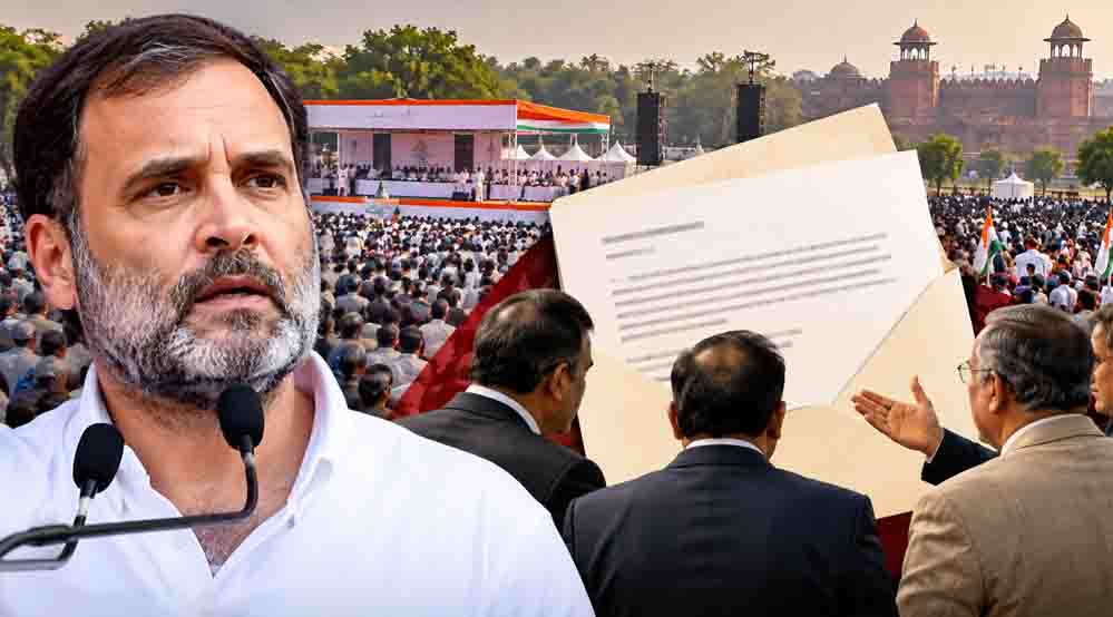 राहुल गांधी की रैली से 10 हजार करोड़ के कारोबार पर असर की आशंका, व्यापारियों ने लिखा पत्र राहुल गांधी की रैली से 10 हजार करोड़ के कारोबार पर असर की आशंका, व्यापारियों ने लिखा पत्र