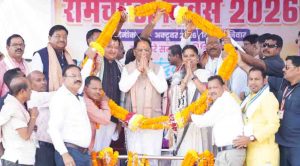 गढ़फुलझर में बाबा बिशासहे कुल कोलता समाज के वार्षिक स्नेह सम्मेलन एवं बंधु मिलन में शामिल हुए मुख्यमंत्री साय