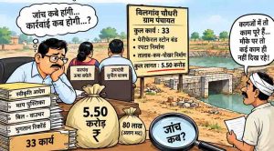 खबर का असर: 5.50 करोड़ के निर्माण कार्यों की जांच के निर्देश, दोषियों पर होगी कार्रवाई खबर का असर: 5.50 करोड़ के निर्माण कार्यों की जांच के निर्देश, दोषियों पर होगी कार्रवाई