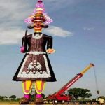 देश के सबसे ऊंचे रावण के पुतलों की तैयारी, दिल्ली-पंचकूला में 221 फीट और देहरादून में 181 फीट ऊंचाई