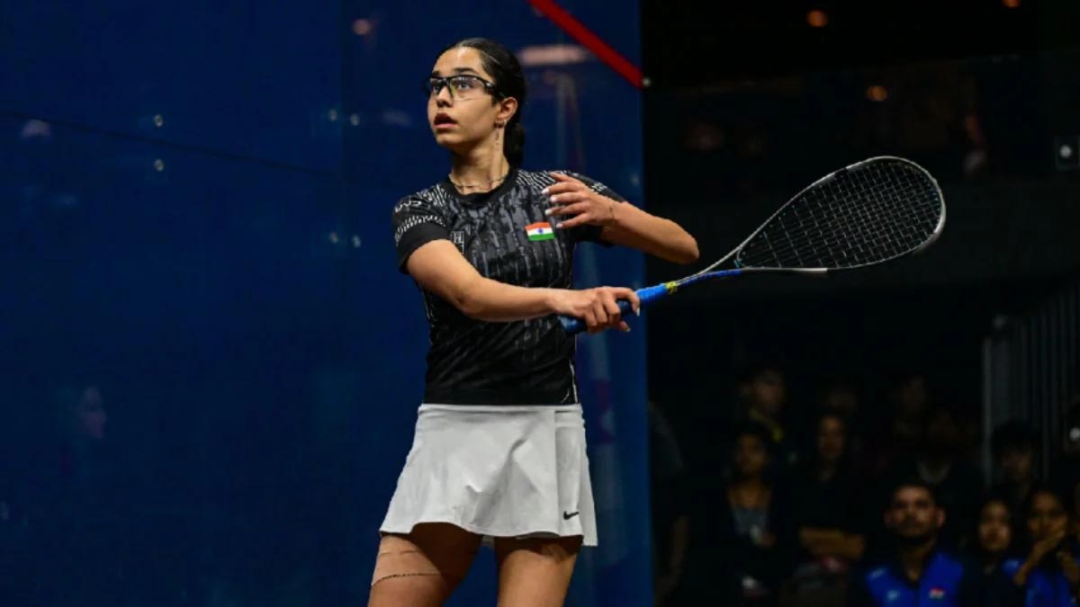 भारतीय युवा स्क्वैश खिलाड़ी अनाहत सिंह ने करियर की सबसे बड़ी जीत दर्ज की भारतीय युवा स्क्वैश खिलाड़ी अनाहत सिंह ने करियर की सबसे बड़ी जीत दर्ज की
