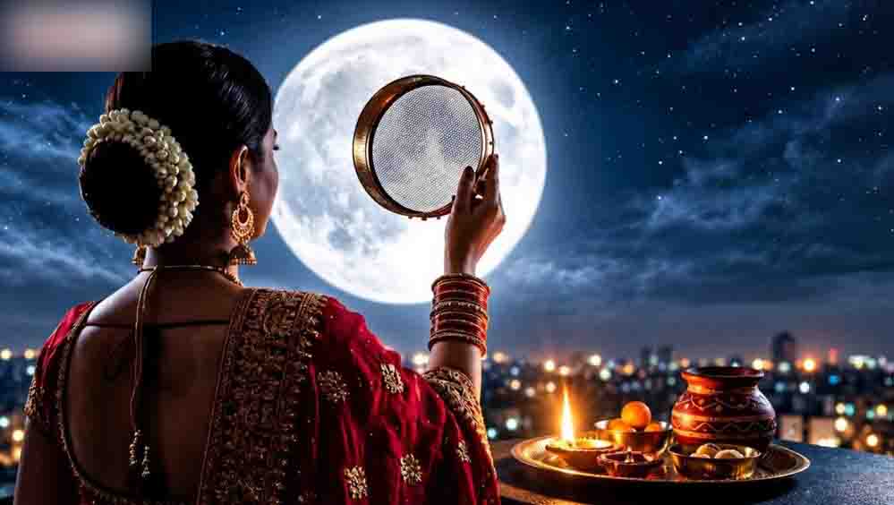 Karwa Chauth 2026: रायपुर में चंद्रोदय का समय रात 8:18 बजे, चांद न दिखे तो कैसे खोलें व्रत? Karwa Chauth 2026: रायपुर में चंद्रोदय का समय रात 8:18 बजे, चांद न दिखे तो कैसे खोलें व्रत?