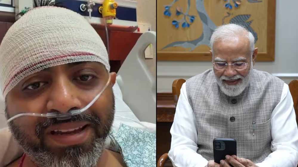 कैप्टन स्मित मछार से PM मोदी की बातचीत, बोले- मुश्किल वक्त में यहां से मिली हिम्मत