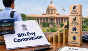 8th CPC Update: बेसिक सैलरी में जुड़ेगा महंगाई भत्ता? केंद्रीय कर्मचारियों की मांग और पुराने वेतन आयोगों का रिकॉर्ड