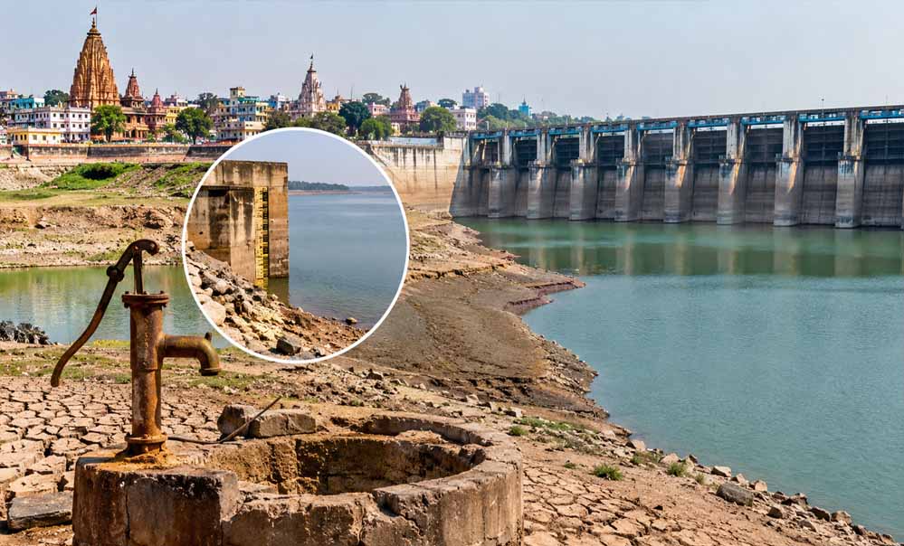 उज्जैन पर मंडरा रहा जल संकट का खतरा? गंभीर डैम में 90 दिन का ही पानी, कुएं-बोरिंग सूखने की आशंका