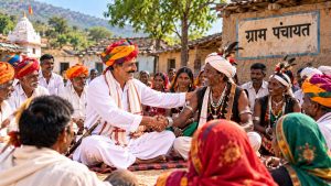 बांसवाड़ा के गांव में अनोखी परंपरा, राजपूत-आदिवासी समाज मिलकर चुनते हैं वार्ड पंच बांसवाड़ा के गांव में अनोखी परंपरा, राजपूत-आदिवासी समाज मिलकर चुनते हैं वार्ड पंच