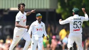अफगानिस्तान के खिलाफ हसन महमूद का कहर, लगातार 3 गेंदों पर झटके विकेट; बांग्लादेश को मिली बढ़त