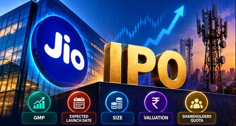 Jio IPO को लेकर बड़ा अपडेट, इसी महीने आ सकता है अंबानी की कंपनी का IPO; जानें लिस्टिंग डेट Jio IPO को लेकर बड़ा अपडेट, इसी महीने आ सकता है अंबानी की कंपनी का IPO; जानें लिस्टिंग डेट