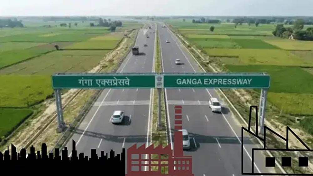 यूपी के 12 जिलों की बदलेगी तस्वीर, गंगा एक्सप्रेसवे के किनारे बनेंगे लॉजिस्टिक्स और मैन्युफैक्चरिंग हब